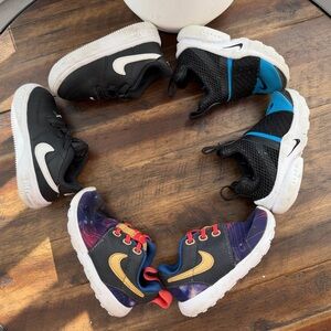 3 pairs of Nike Kids Infants Shoes